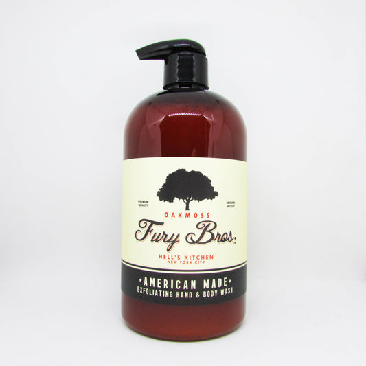 Fury Bros Oakmoss Hand & Body Wash, 16 oz