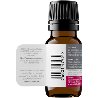 SOiL organic Rose Geranium essential oil 10ml