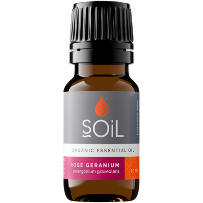 SOiL organic Rose Geranium essential oil 10ml