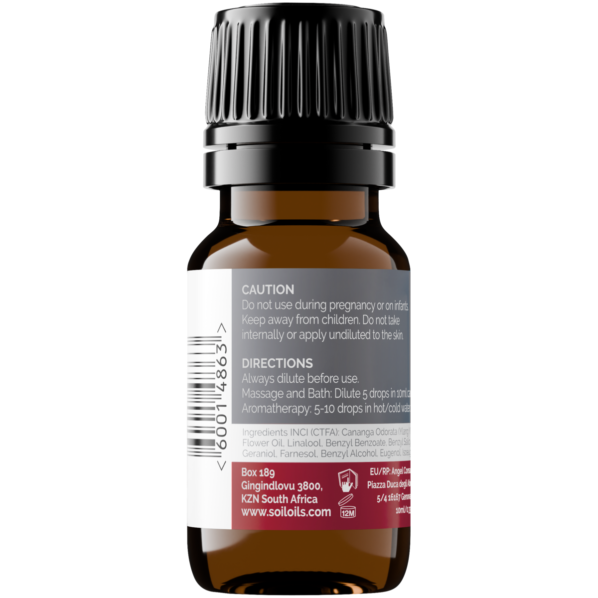 SOiL organic Ylang Ylang essential oil 10ml