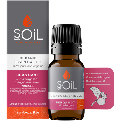 SOiL organic Bergamot essential oil 10ml