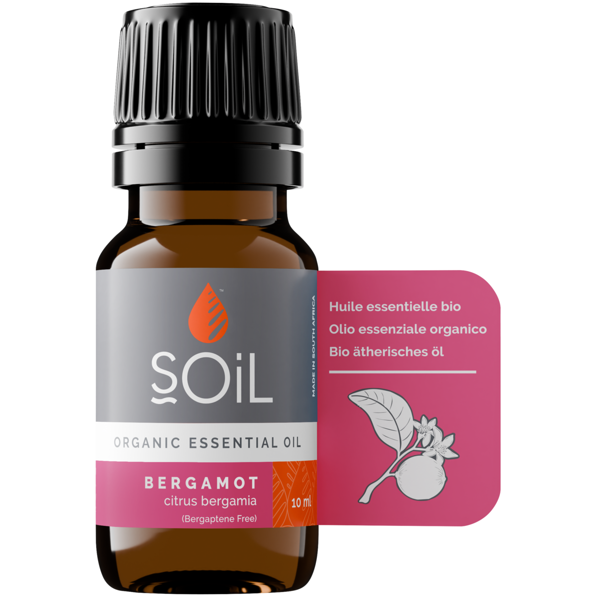 SOiL organic Bergamot essential oil 10ml
