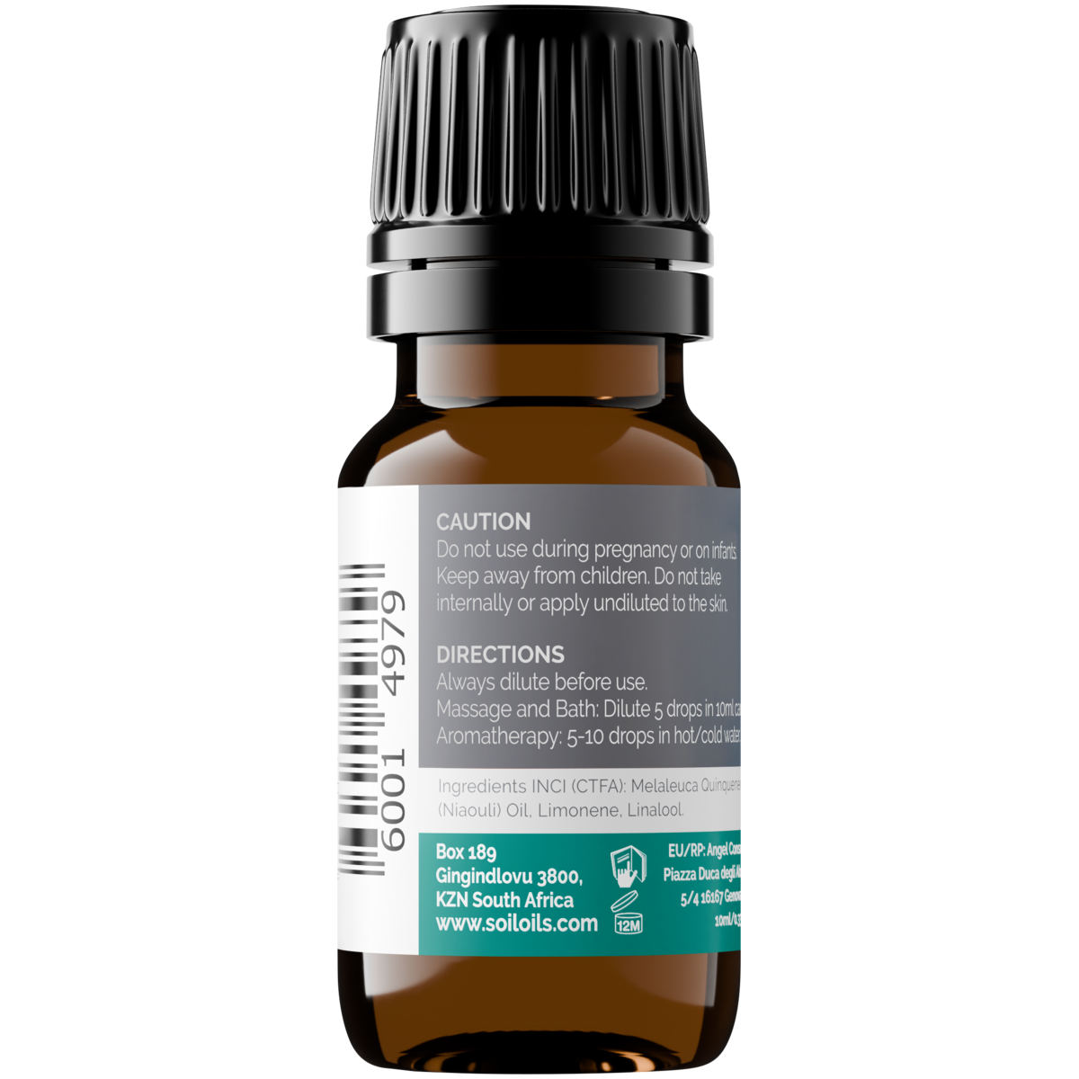 SOiL organic Niaouli essential oil 10ml