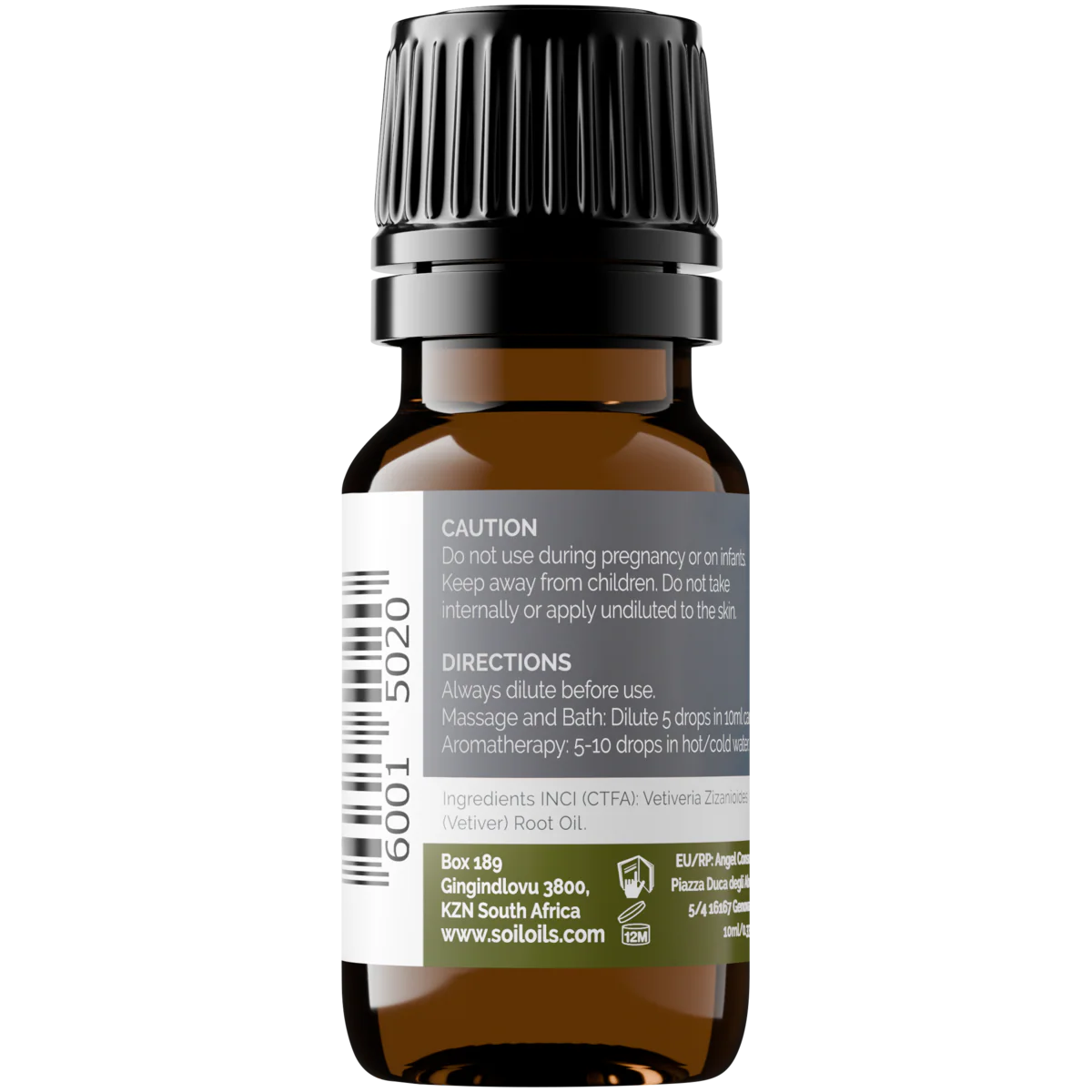 Organic vetiver essential oil 10ml – view 3
