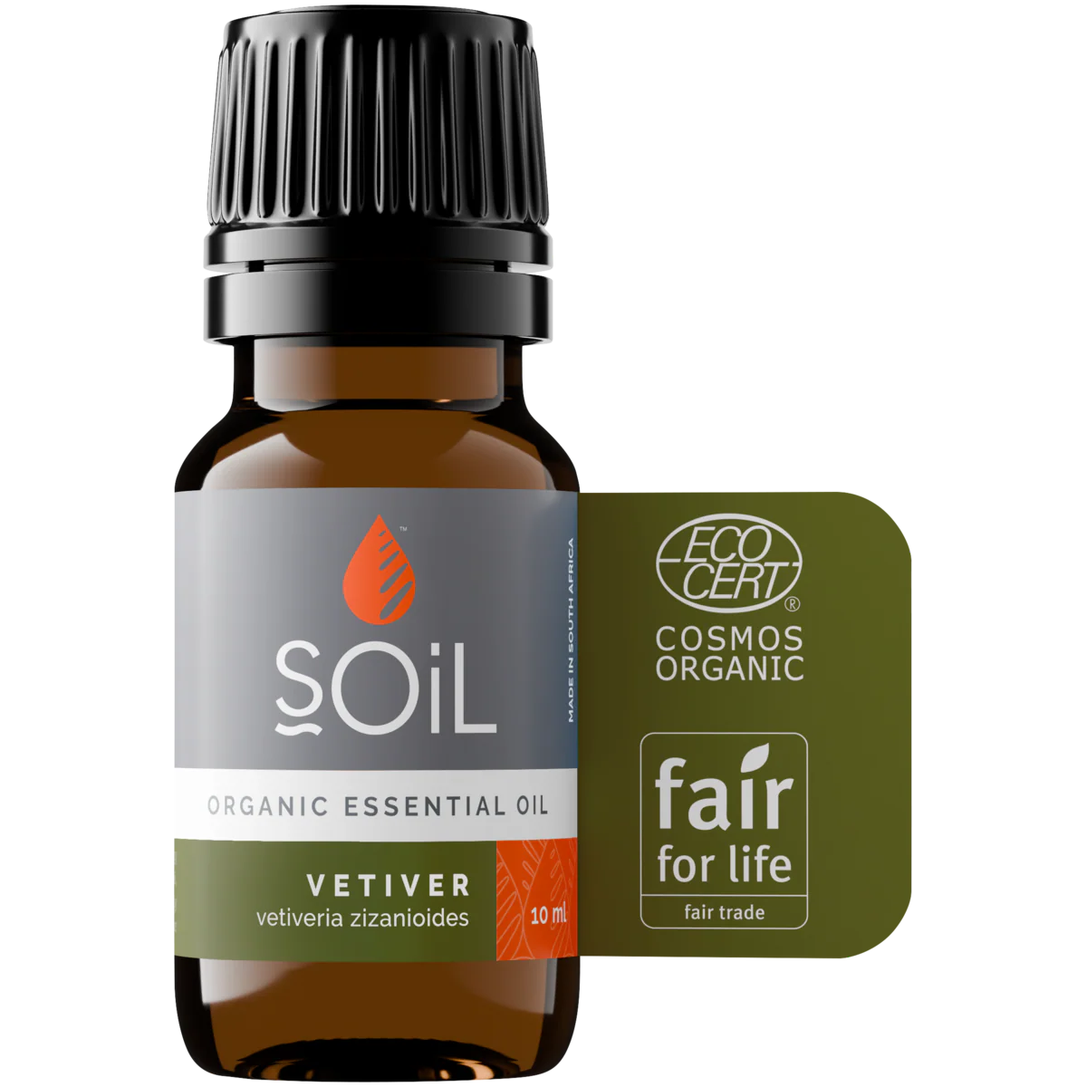 Organic vetiver essential oil 10ml – view 5