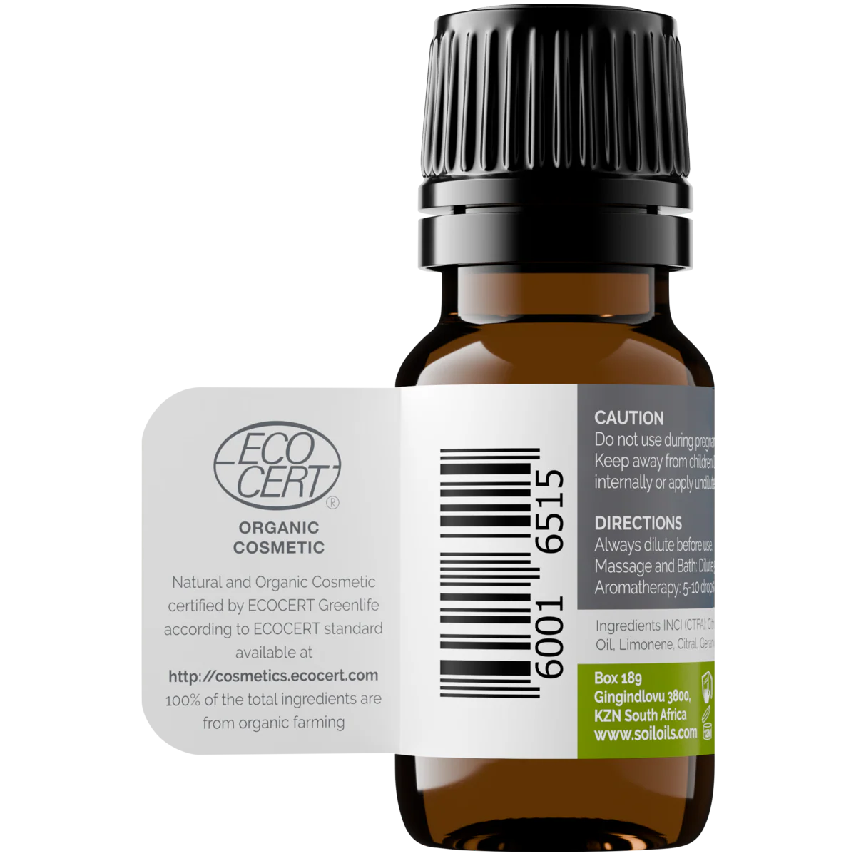 Organic lime essential oil 10ml – view 4