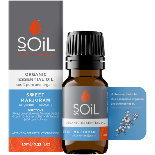 Organic marjoram essential oil 10ml – Smll Me