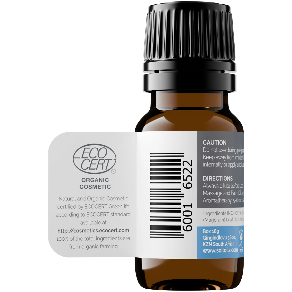 Organic marjoram essential oil 10ml – view 3