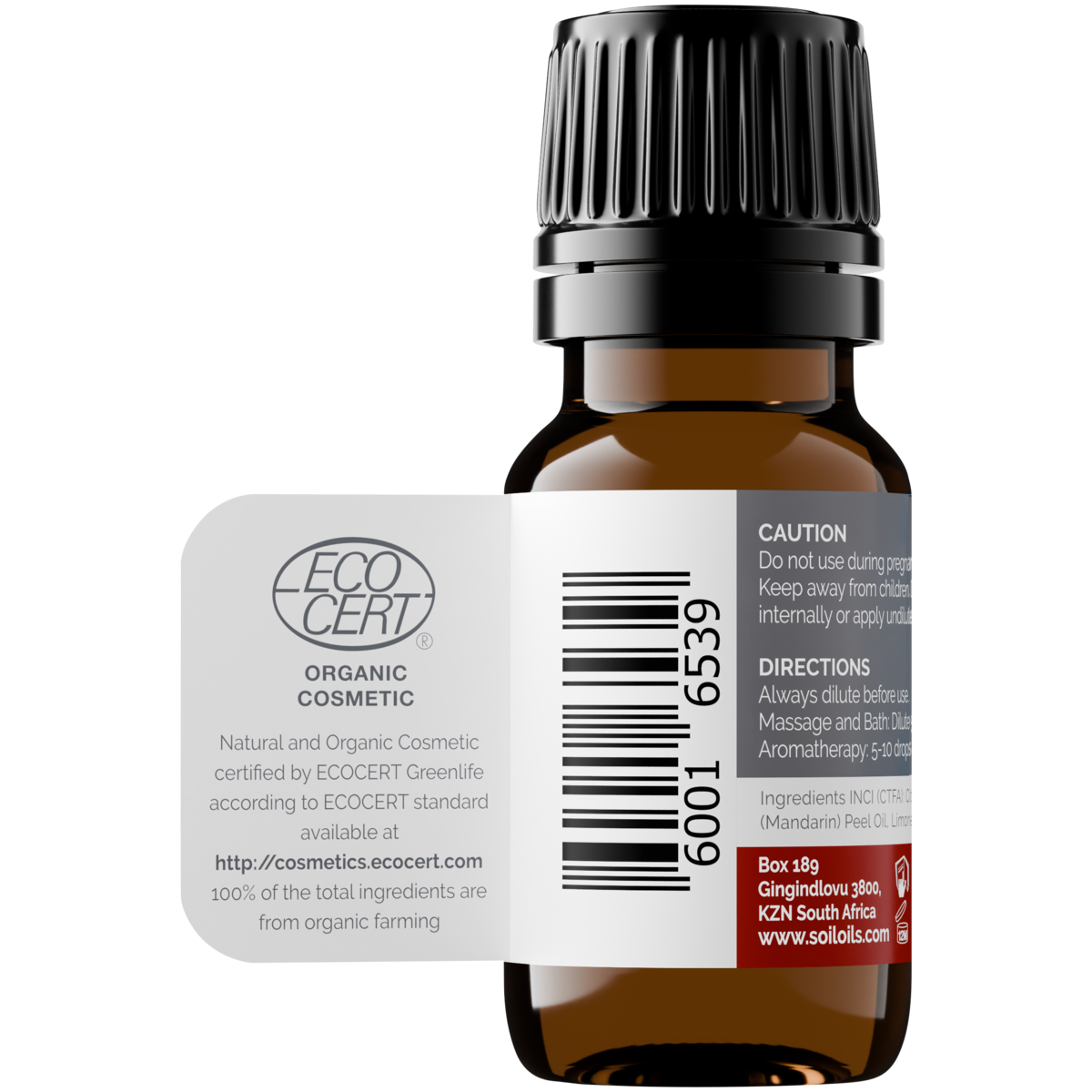 SOiL organic Mandarin essential oil 10ml