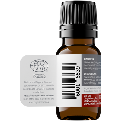 SOiL organic Mandarin essential oil 10ml