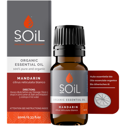 SOiL organic Mandarin essential oil 10ml