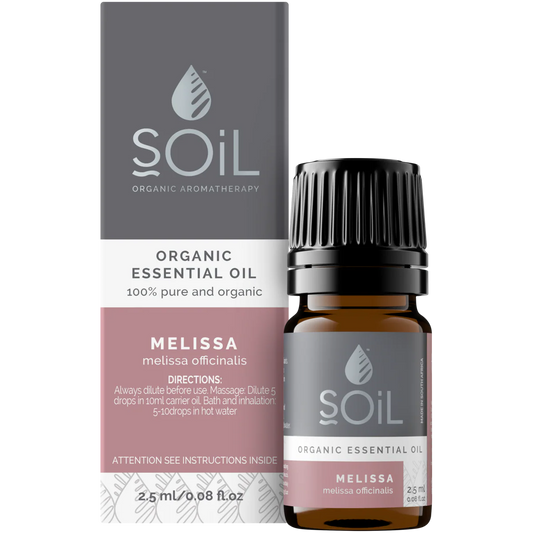 Organic melissa essential oil 2.5ml – Smll Me
