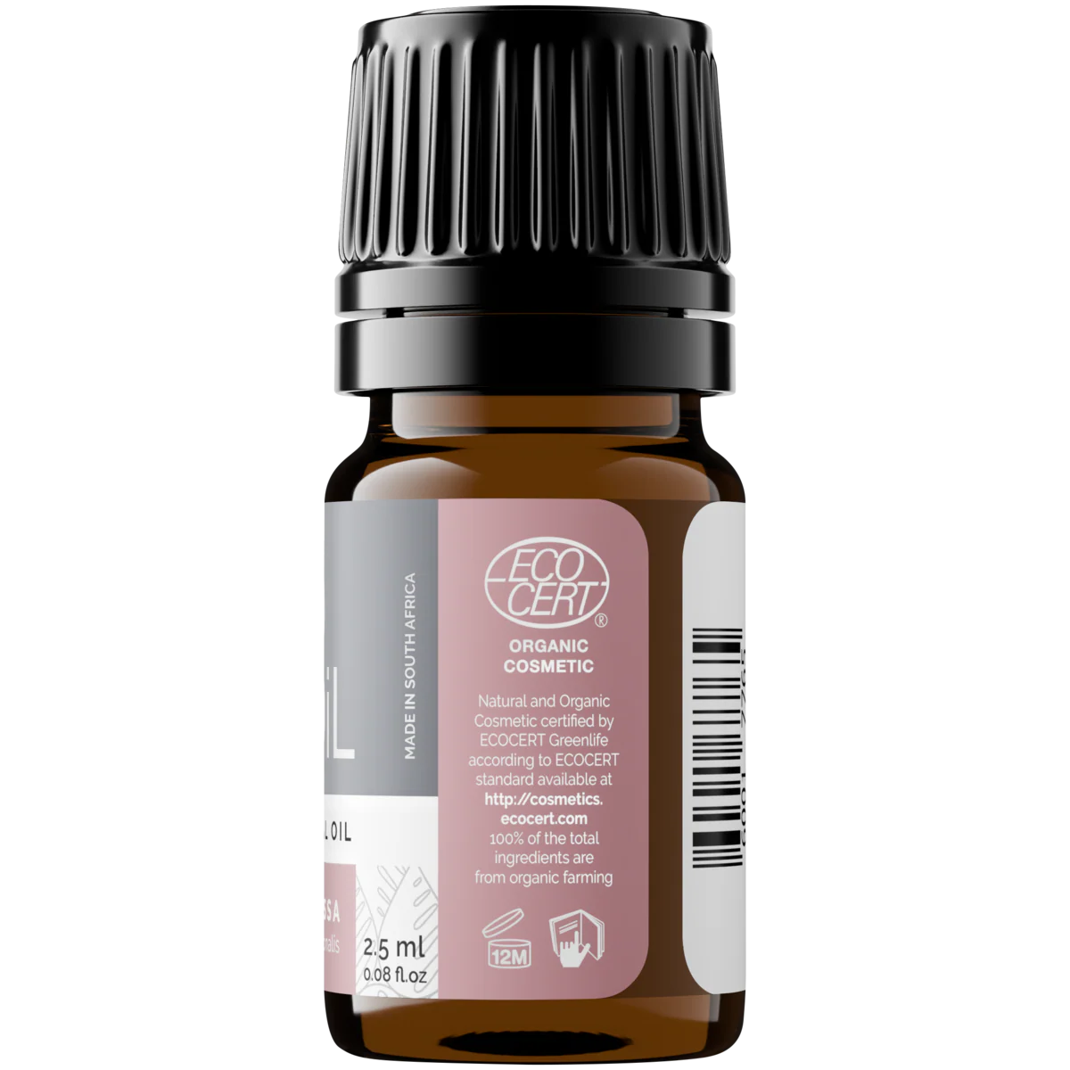 Organic melissa essential oil 2.5ml – view 2