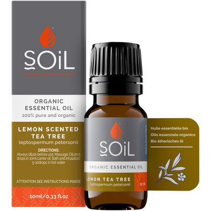 SOiL organic Lemon Tea Tree essential oil 10ml