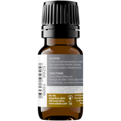 SOiL organic Lemon Tea Tree essential oil 10ml