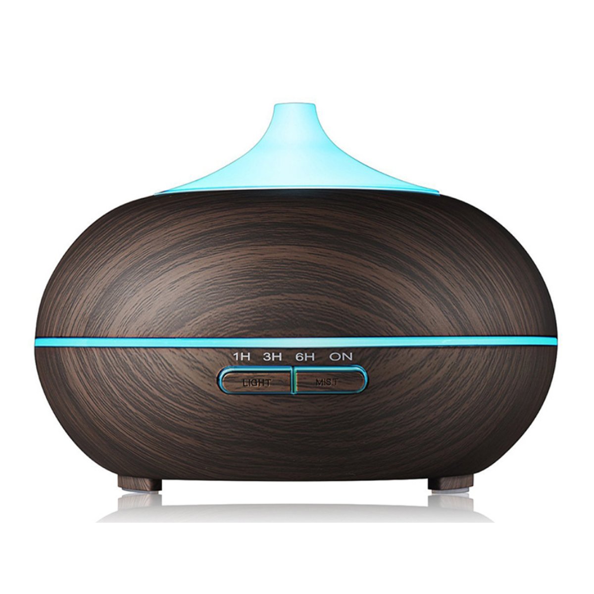 Wood-Grain Ultrasonic Diffuser, 300 ml
