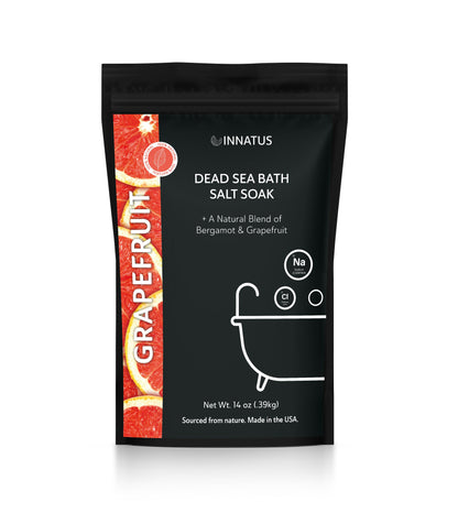 Innatus Grapefruit Dead Sea Bath Soak, Bergamot & Grapefruit