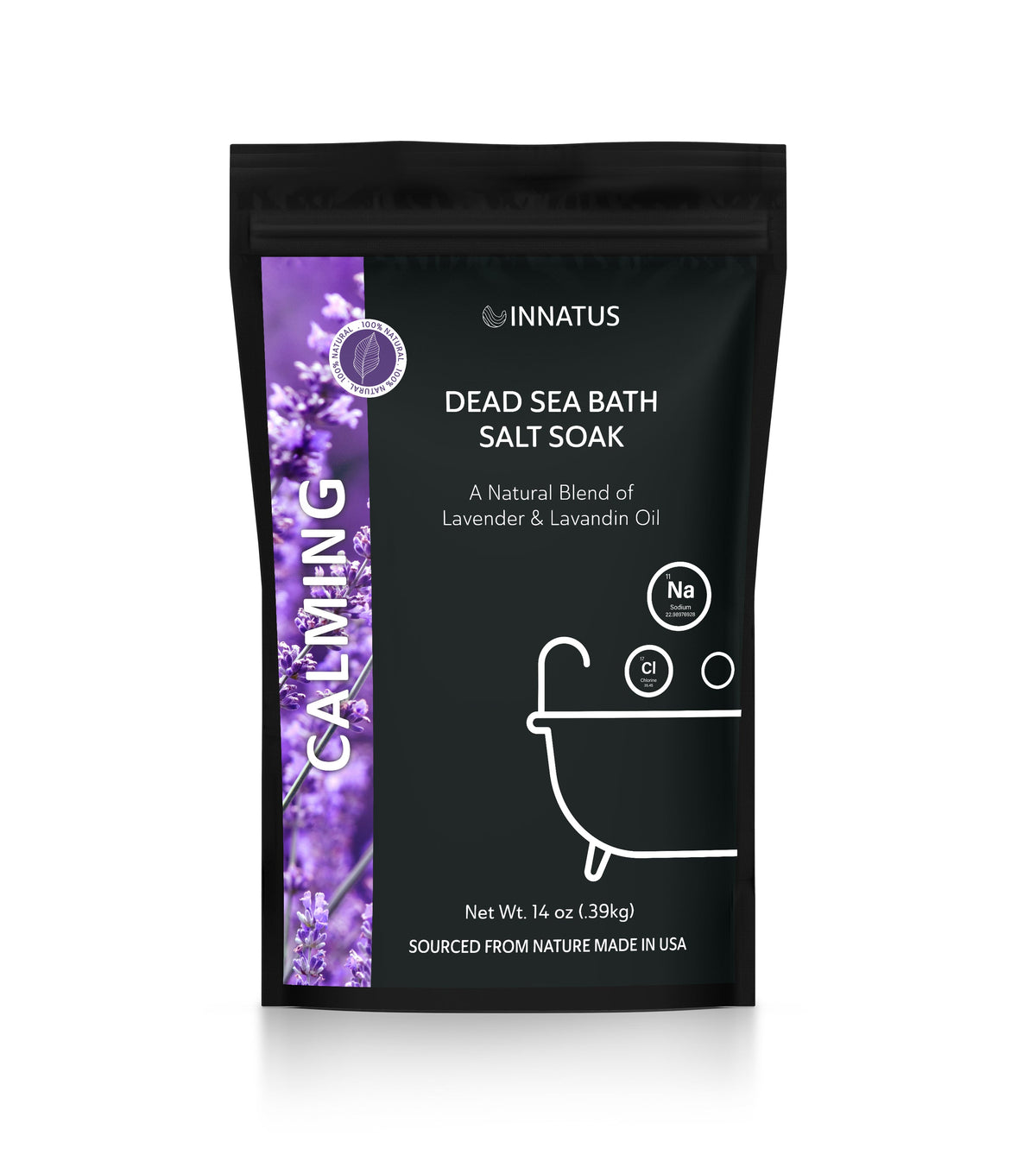 Innatus Calming Dead Sea Bath Soak, Lavender