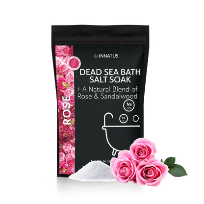 Innatus Rose Dead Sea Bath Soak, Rose & Sandalwood