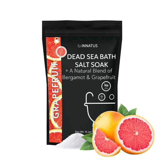 Innatus Grapefruit Dead Sea Bath Soak, Bergamot & Grapefruit