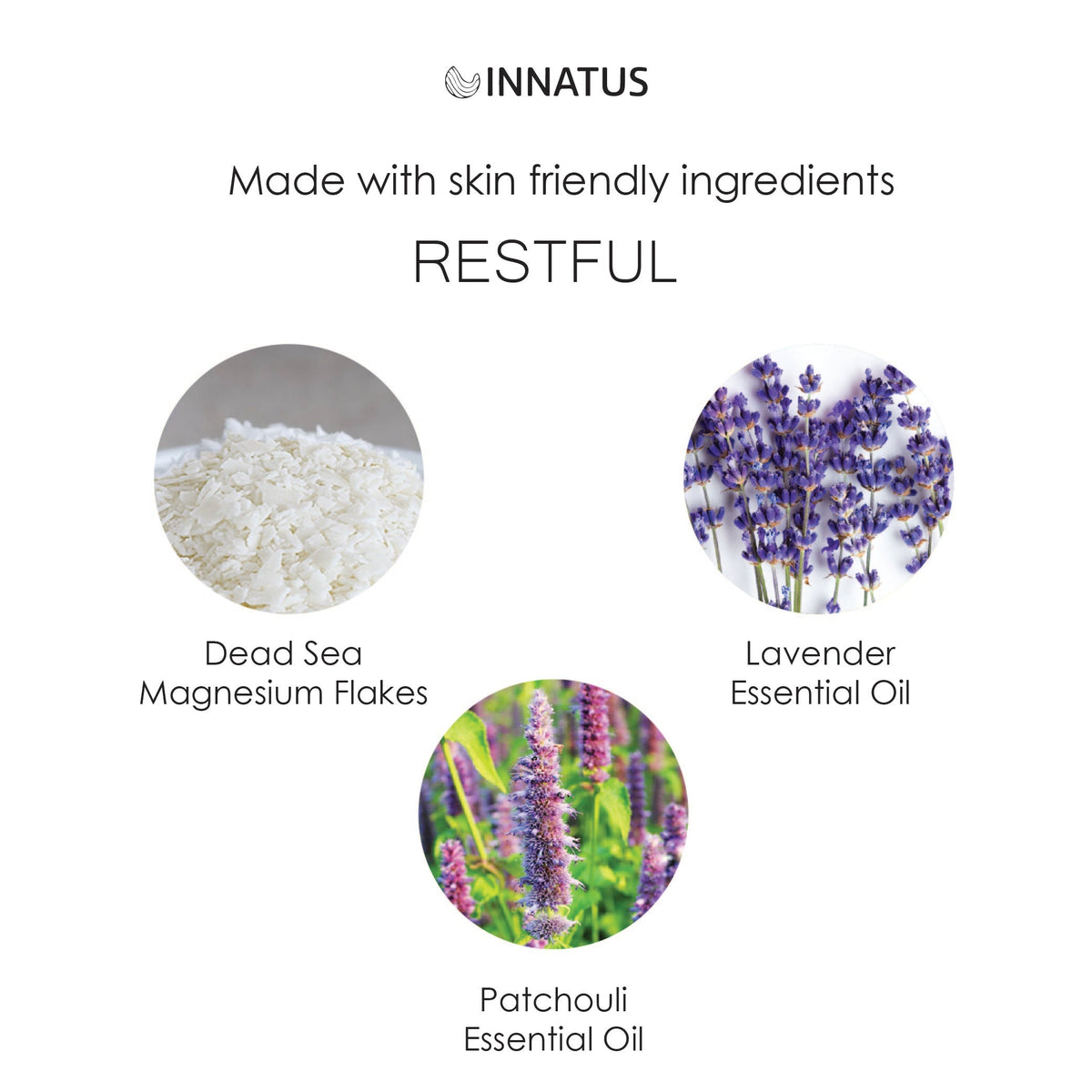 Innatus Restful Dead Sea Magnesium Flakes Soak