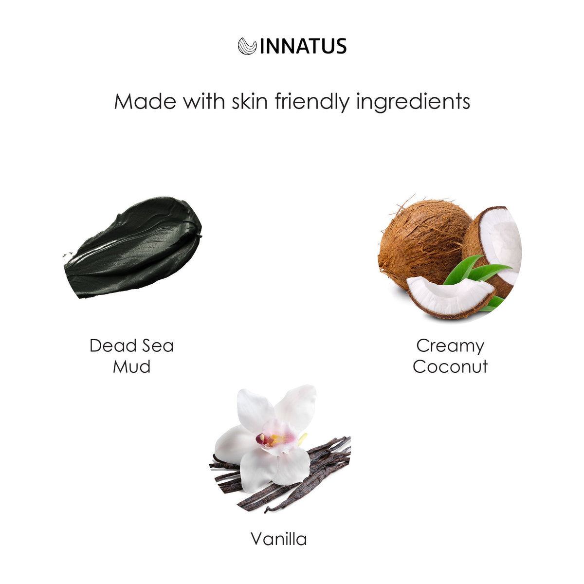 Innatus Dead Sea Mud Mask, Coconut