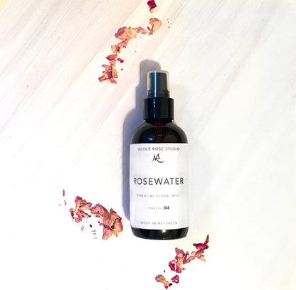 Nicole Rose Studio Rosewater Mist, 4 oz