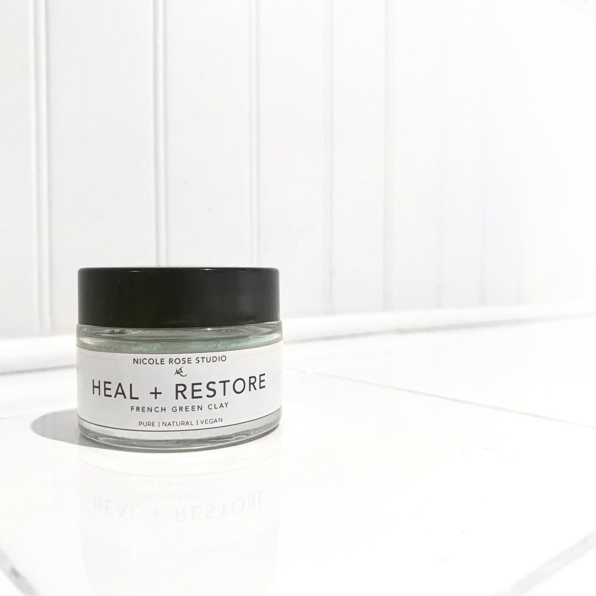 Nicole Rose Studio French Green Clay Mask, 2 oz