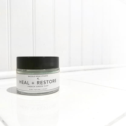 Nicole Rose Studio French Green Clay Mask, 2 oz