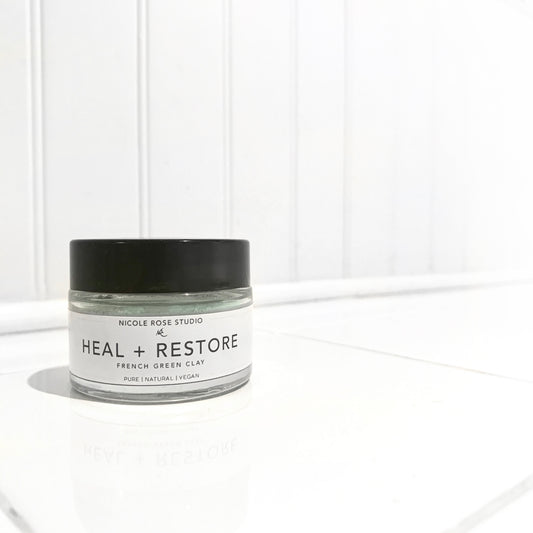 Nicole Rose Studio French Green Clay Mask, 2 oz