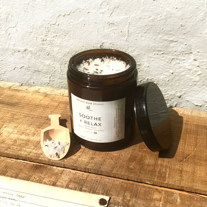 Nicole Rose Studio Soothe + Relax Bath Soak