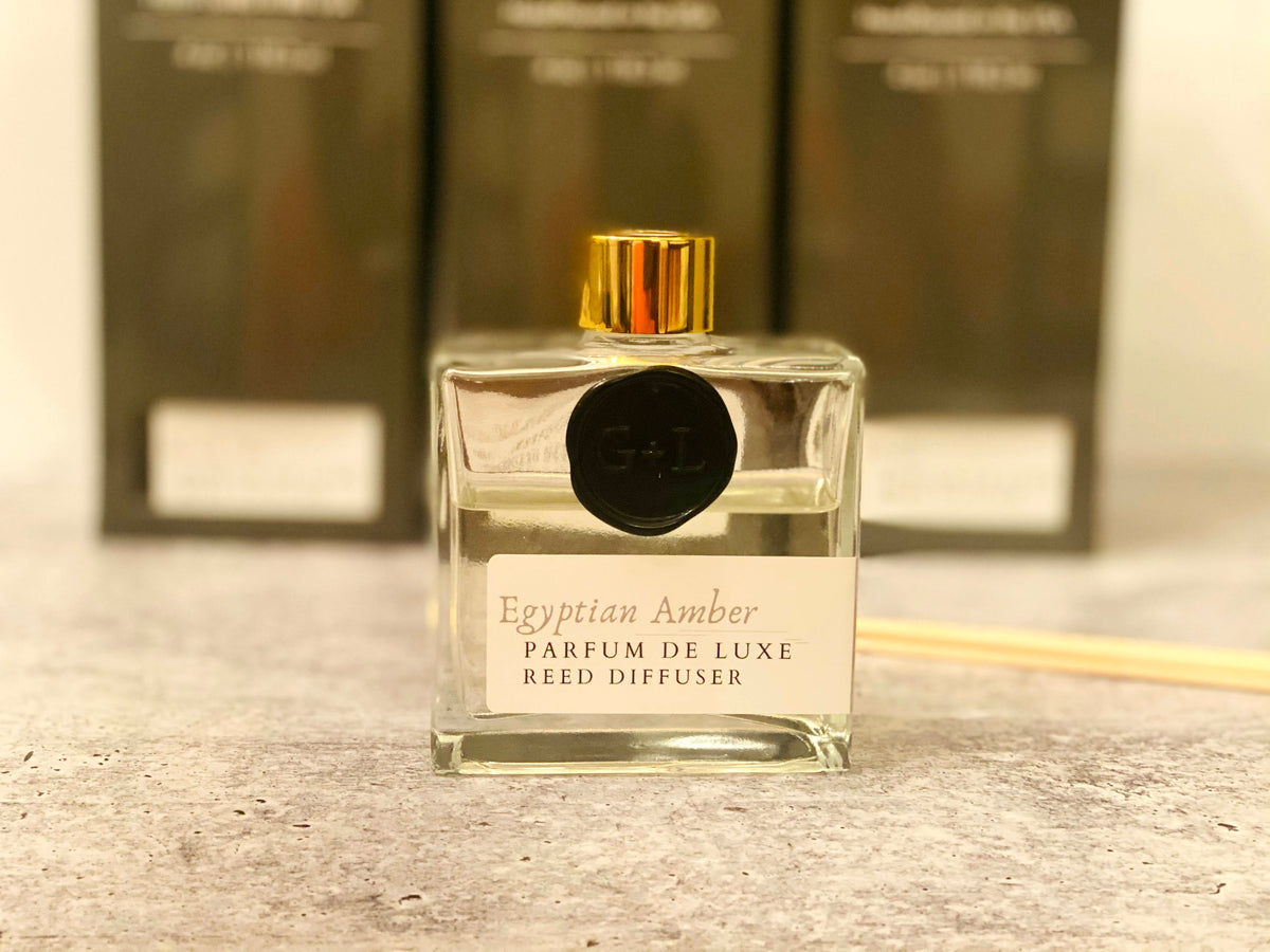 Egyptian Amber Reed Diffuser, 4 oz
