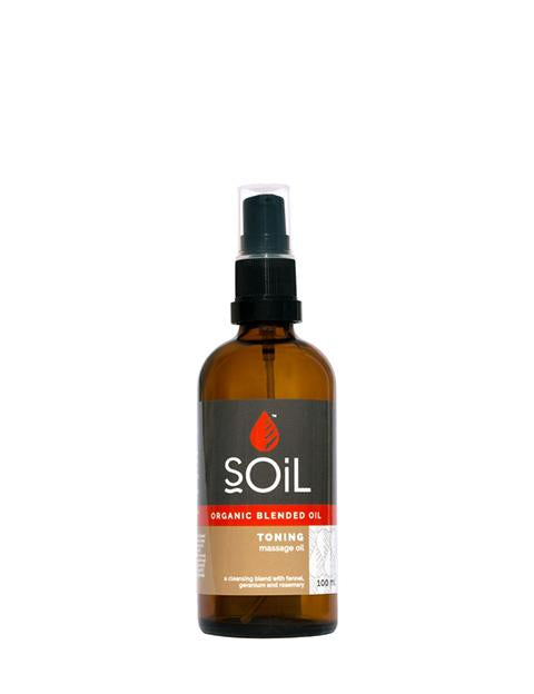 Toning Massage & Bath Oil, 100 ml